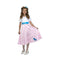 Kostuums voor Kinderen My Other Me Pink Lady Rok Maat 7-9 Jaar