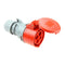 Plug-in basis Solera 903144a 3P+T CETAC Lucht Rood 32 A IP44