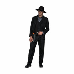 Kostuums voor Volwassenen My Other Me Zwart M/L Gunslinger (5 Onderdelen)