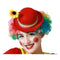 Hoed Clown Rood