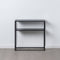 Tv-meubel 80 x 30 x 81 cm Zwart Staal
