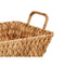 Middenstuk Bruin Metaal Waterhyacint 40 x 16 x 28,5 cm (12 Stuks)