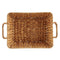 Middenstuk Bruin Metaal Waterhyacint 40 x 16 x 28,5 cm (12 Stuks)