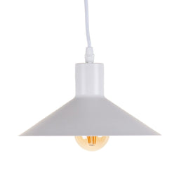 Plafondlamp Wit Ijzer Modern 220 V 22 x 22 x 15 cm