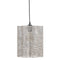 Plafondlamp 24 x 24 x 30,5 cm Metaal Zilver