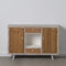Dientafel COUNTRY Natuurlijk Wit Sparrenhout 120 x 35 x 80 cm Hout MDF