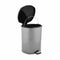 Pedaalemmer Donker grijs Plastic 11 L (6 Stuks)