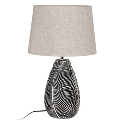 Lamp Wit Zwart 38 x 38 x 60 cm