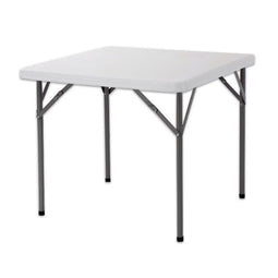 Vouwtafel Wit HDPE 87 x 87 x 74 cm