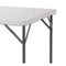 Vouwtafel Wit HDPE 87 x 87 x 74 cm