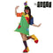 Kostuums voor Volwassenen Clown Multicolour XS/S Maat XS/S