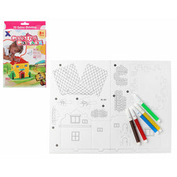 Vaardigheidsspel 3D Kleurpuzzel