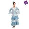 Kostuums voor Kinderen My Other Me Guadalquivir Flamenco danser Turkoois Maat 5-6 Jaar