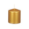 Kaars Gouden 9 x 10 x 9 cm (12 Stuks)