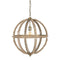 Plafondlamp Natuurlijk Metaal Ekträ 220-240 V 54 x 54 x 54 cm