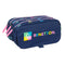Pennenetui met 3 vakken Benetton Cool Marineblauw 21,5 x 10 x 8 cm