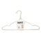 Kleerhangerset Wit Metaal Siliconen 39,5 x 20 x 0,5 cm (24 Stuks)