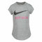 T-Shirt met Korte Mouwen voor kinderen Nike Swoosh JDI Grijs Maat 7 Jaar