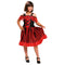 Kostuums voor Kinderen My Other Me Can-can Saloon Rood Maat 3-4 Jaar