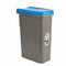 Afvalemmer Stefanplast Blauw Grijs Plastic 25 L (6 Stuks)
