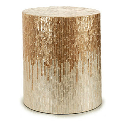 Kruk Ziverachtig Gouden Parelmoer DM (40 x 46 x 40 cm)