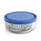 Blik Borgonovo 6277515 Blauw Met deksel 800 ml (15 cm)