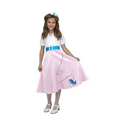 Kostuums voor Kinderen My Other Me Pink Lady Rok Maat 5-6 Jaar