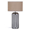 Bureaulamp 28 x 28 x 50,5 cm Keramisch Zilver