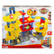 Parkeergarage met voertuigen Motor Town 4 niveaus 70 x 55 x 28 cm (2 Stuks)