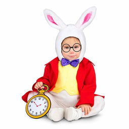Kostuums voor Kinderen My Other Me Aice in Wonderland Konijnenvlees (3 Onderdelen) Maat 12-24 Maa...