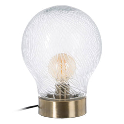 Bureaulamp Kristal Metaal 23 x 23 x 30 cm
