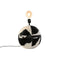 Bureaulamp Home ESPRIT Metaal Mangohout 30 x 30 x 39 cm