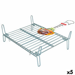 Grill Algon Dubbel Verzinken 30 x 35 cm (5 Stuks)