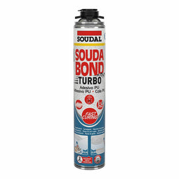 Schuim Soudal SoudaBond Turbo Polyurethaan Pistool 750 ml