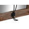 Wandspiegel DKD Home Decor Verouderde afwerking Kristal Metaal Bruin (40 x 9 x 68 cm)