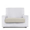 Bankbedekking Eysa BRONX Wit 60 x 15 x 55 cm