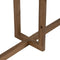 Console Natuurlijk Gehard glas Sparrenhout 120 x 33 x 75 cm