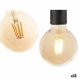 Ledlamp Vintage E27 Transparant 4 W 9,5 x 14 x 9,5 cm (12 Stuks)
