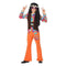 Kostuums voor Kinderen Hippie Oranje (2 Pcs) Maat 3-4 Jaar