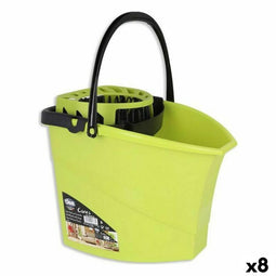 Dweilemmer Dem Cores Uitwringbaar 36,6 x 29 x 29,8 cm (8 Stuks) (16 L)