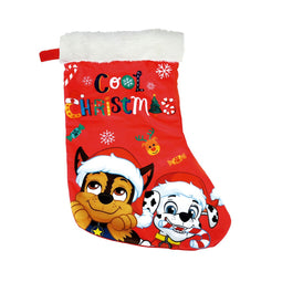 Kerstsok The Paw Patrol Friendship 42 cm Polyester