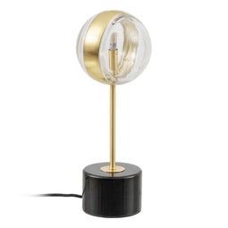 Ledtafellamp Kristal Gouden Ijzer 15 x 15 x 40 cm