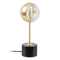Ledtafellamp Kristal Gouden Ijzer 15 x 15 x 40 cm