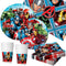 Set feestartikelen The Avengers 89 Onderdelen