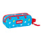 Pennenetui met 2 vakken Mickey Mouse Clubhouse Fantastic Blauw Rood 21 x 8 x 6 cm