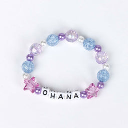 Sieradenkit Stitch Blauw Paars 3 Onderdelen