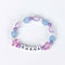 Sieradenkit Stitch Blauw Paars 3 Onderdelen