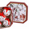 Kerstballen Multicolour Papier Polyfoam dieren 7,5 x 7,5 x 7,5 cm (5 Stuks)