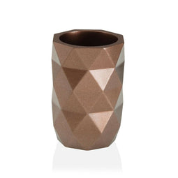 Tandenborstelhouder DIAMOND Roze Hars (7,4 x 10,6 x 7,4 cm)