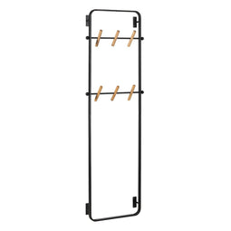 Kapstok Zwart Ijzer 45 x 7 x 150 cm